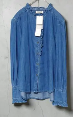 タグ付 ユニクロ COMPTOIR DES COTONNIER デニムフリル