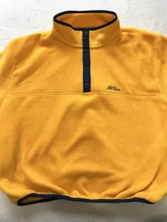 L.L.Bean ハーフジップフリースジャケット イエロー