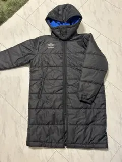 umbro ベンチコート 黒/青