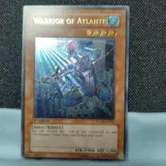 遊戯王　アトランティスの戦士　英語版1stレリーフ 3枚セット 遊戯王 アトランティスの戦士 英語版1stレリーフ 3枚セット