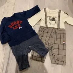 Buddy Lee ロンパース2枚セット