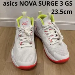 asics NOVA SURGE 3 GS 23.5cm バッシュ