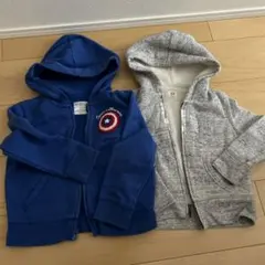GAP トレーナー　パーカー　トップス 子供　4-5歳 2点セット マーベル