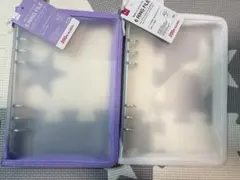 DAISO A5 6リングファイル 2色セット