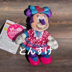 新品タグ付 　ぬいぐるみバッジ　ミニーちゃん　パルパルーザ　ミニー　2026