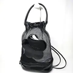 希少【美品】マリークワント ノベルティ 2way メッシュバック