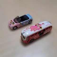 トミカ ディズニーリゾート グーフィー ミニーマウス 2台セットのサムネイル