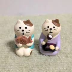 デコレ　コンコンブル　たい焼き　おはぎ　猫