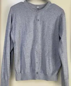 UNIQLO グレー カーディガン 長袖