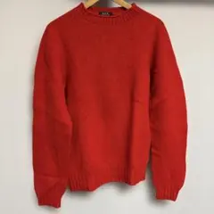 o*0様 【美品】A.P.C. アーペーセー ウール クルーネック ニット セーのサムネイル