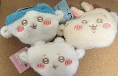 ちいかわ ふわふわミニキャラメルポーチ　ちいかわ　うさぎ ハチワレ