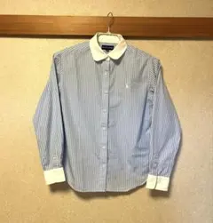 【美品】ラルフローレン ストライプシャツ　160