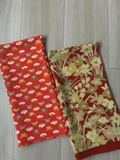 昭和レトロ、風呂敷5枚セット☆60×60㎝くらい☆保管品☆プラス2枚