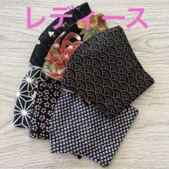 レディース和柄ハンドメイド立体マスク６枚セット