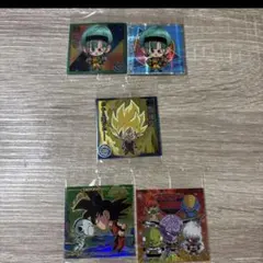 ドラゴンボール 超戦士シールウエハース シール 5枚セット