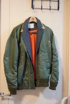 MA-1 テーラード　ドッキング　ジャケット オリーブ　サカイ　sacai