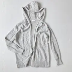 ギャップ　GAP ニットカーディガン XS ライトグレー
