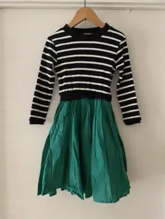 Peach＆Cream　110−120cm 長袖ワンピース　新品