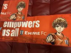 漫画 アオアシ 完結記念 愛媛FC アオアシ コラボ タオルマフラー