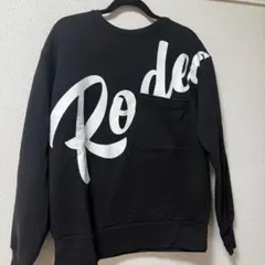 RODEO CROWNS ブラック トレーナー