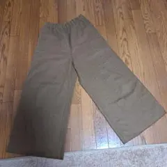 秋冬 ワイドパンツ