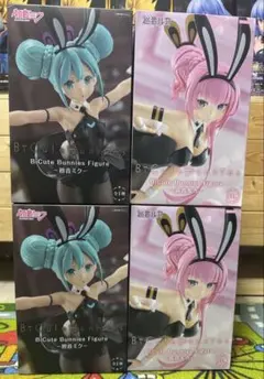 BiCute Bunnies Figure 初音ミク　巡音ルカ 4体セット