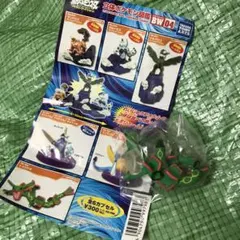 立体ポケモン図鑑　レックウザ　BW4 フィギュア　ベストウイッシュ　BW04