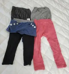女の子服 ボトムス 4点セット 95cm