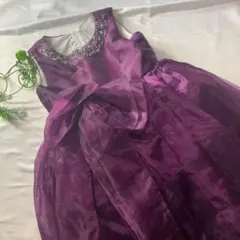 E1194【美品】キッズ　ドレス　130cm