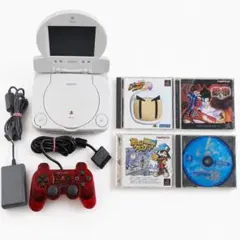 SONY PSone 液晶モニター ソフト4本 動作確認済
