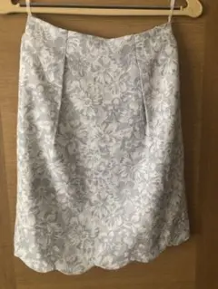 スカート　花柄