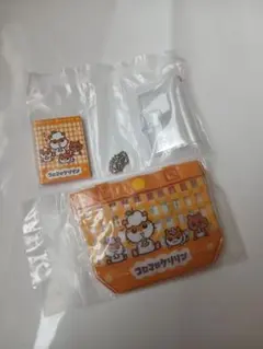 コロコロクリリン　サンリオ　プロフィール帳　プールバッグ風ミニポーチ
