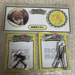 3点セット 加賀美ハヤト ROF-MAO 缶バッジ アクリルブロック