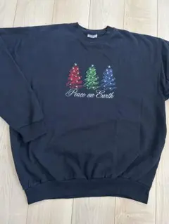 Hanes スウェット 刺繍　Lサイズ