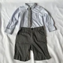 フォーマルシャツ　セットアップ　ベビー　スーツ