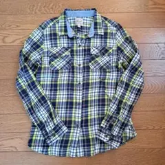 ユニクロ　チェックシャツ　長袖　 Mサイズ