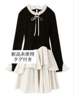 SNIDEL ドッキングミニニットワンピース