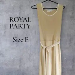 ROYAL PARTY ノースリーブワンピース Size F