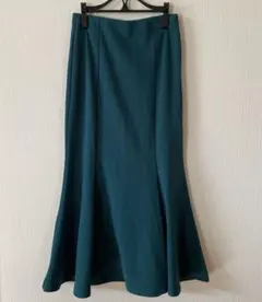 GU マーメイドスカート　グリーン