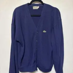 LACOSTE ネイビー カーディガン