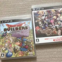 ps3 ①ドラゴンクエストビルターズ ②魔界戦記ディスガイア4 フーカ&デスコ編
