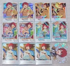 あんスタ 中国 ぱしゃこれ ポラロイド チェキ ぴくりあ ホロ 朱桜司