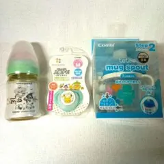 コンビ　テテオ《マグスパウト》《おしゃぶり入眠ナビ》《授乳のお手本哺乳びん》3点