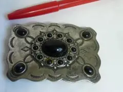 レトロ　ナバホ　カウボーイ 装飾的な金属製ベルトバックル