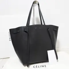 セリーヌ　カバファントム　スモール　トートバッグ　ハンドバッグ　黒　旧ロゴのサムネイル