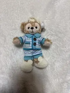 ダッフィー　ぬいぐるみバッジ　オータムスリープオーバー