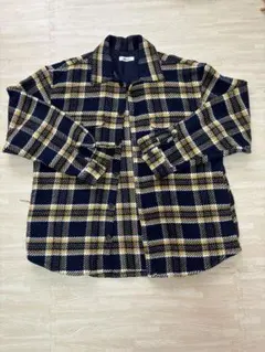 WEGO チェック柄 ボタンアップシャツ