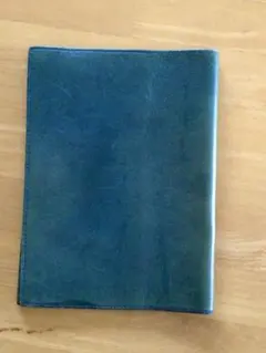 ブルーグリーン　PAIDIA A5サイズノートカバー