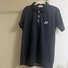 YONEX ブラック ポロシャツ SS