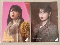 乃木坂46 岩本蓮加　ポストカード　2枚　まとめ売り　歩道橋